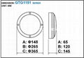 IP65 3W COB LED Bulkhead Light 2