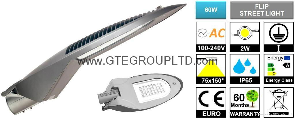 FLIP 60W LED PARK ROAD LIGHT