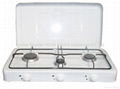 Gas stove with cover 1