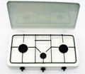 Gas stove with cover 3