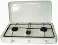 Gas stove with cover 4