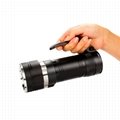 Digital LED diving flashlight