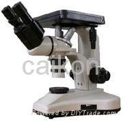 双目倒置金相显微镜4XB