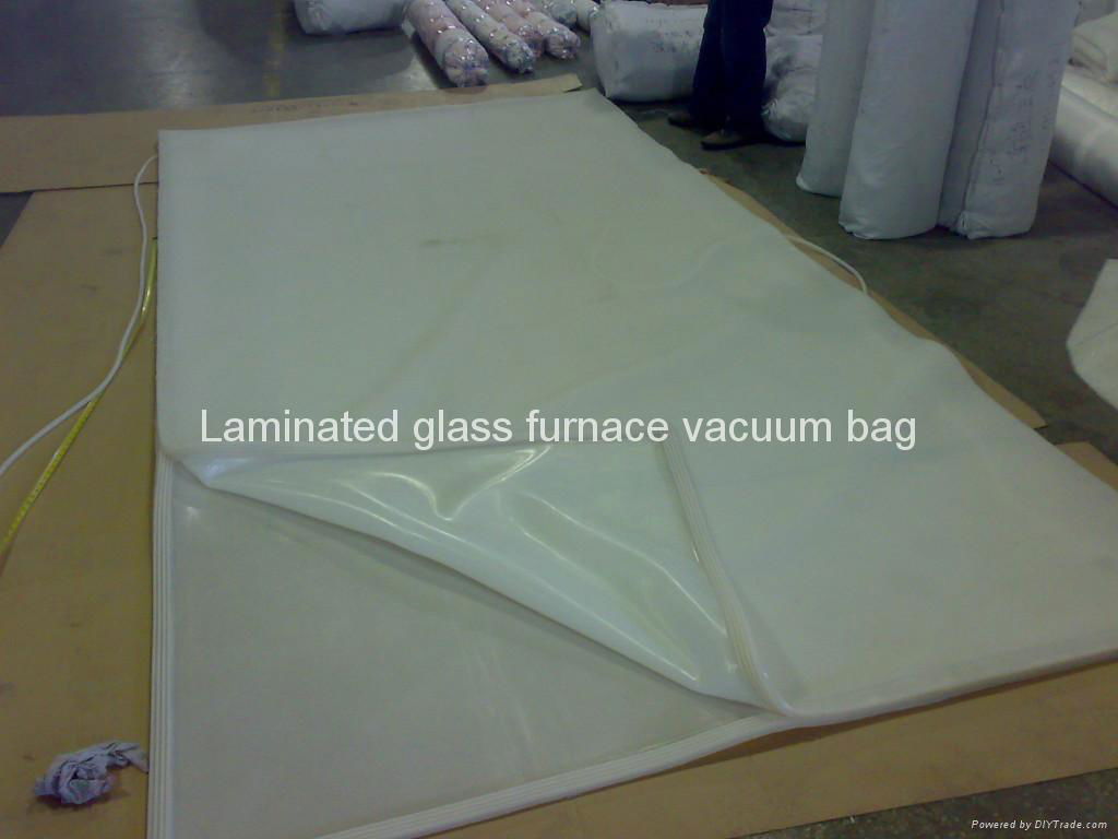 Laminated glass furnace vacuum bag 2