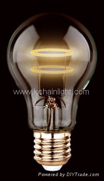 Led Edison Filament Lamp/Bulb MT-A60-8W angle 