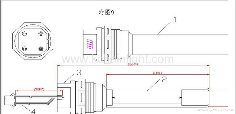 Germicidal UVC LAMP for water purify 2