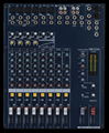 Small audio system Mixers with improved utility MG124C 2