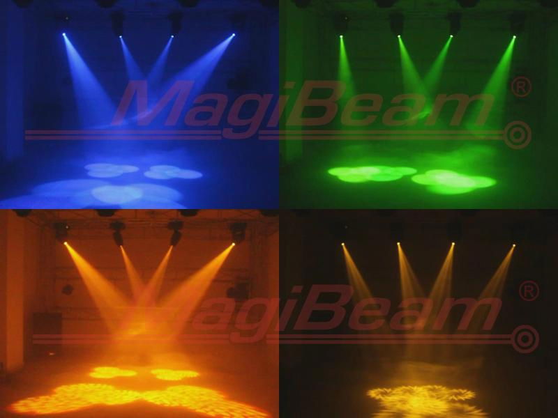 60W bright led moving spot with rotating gobo and prism led spot light dj light 2