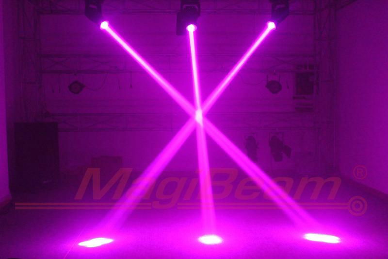 60W led moving beam rotating prism dj club light 2