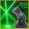 60W led moving beam rotating prism dj