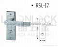 Stainless Steel material luxury door Lock with face plate