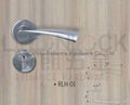 Solid Stainless Steel material Lever type door Handles 1