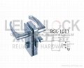 Zinc Alloy / stainless steel material glass door locks