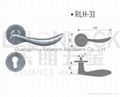 solid Stainless steel material door lock lever handles 