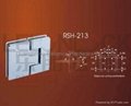 high quality brass material glass door Hinges