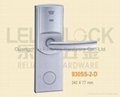 stainless steel material electronic mortise type RF Door Lock 