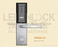 stainless steel material electronic mortise type RF Door Lock 