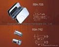 adjustable square type brass material Shower Hinge