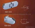 brass material Shower door Hinges