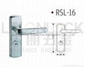 Stainless steel material Luxury door lock with back plate