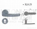 stainless steel material door lever handle, solid handle,security door handle