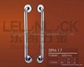 Stainless Steel glass door pull handles / shower glass door handles