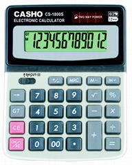 Electronic Calculator CASHO CS-1800S 12 DIGIT