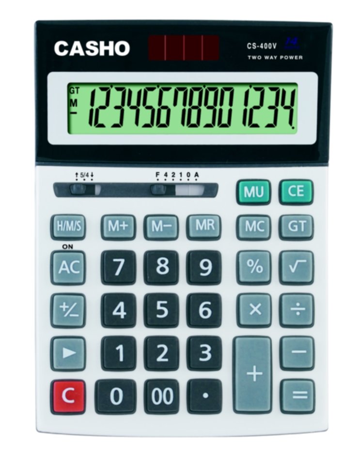 Electronic Calculator CASHO CS-400V 14 DIGIT