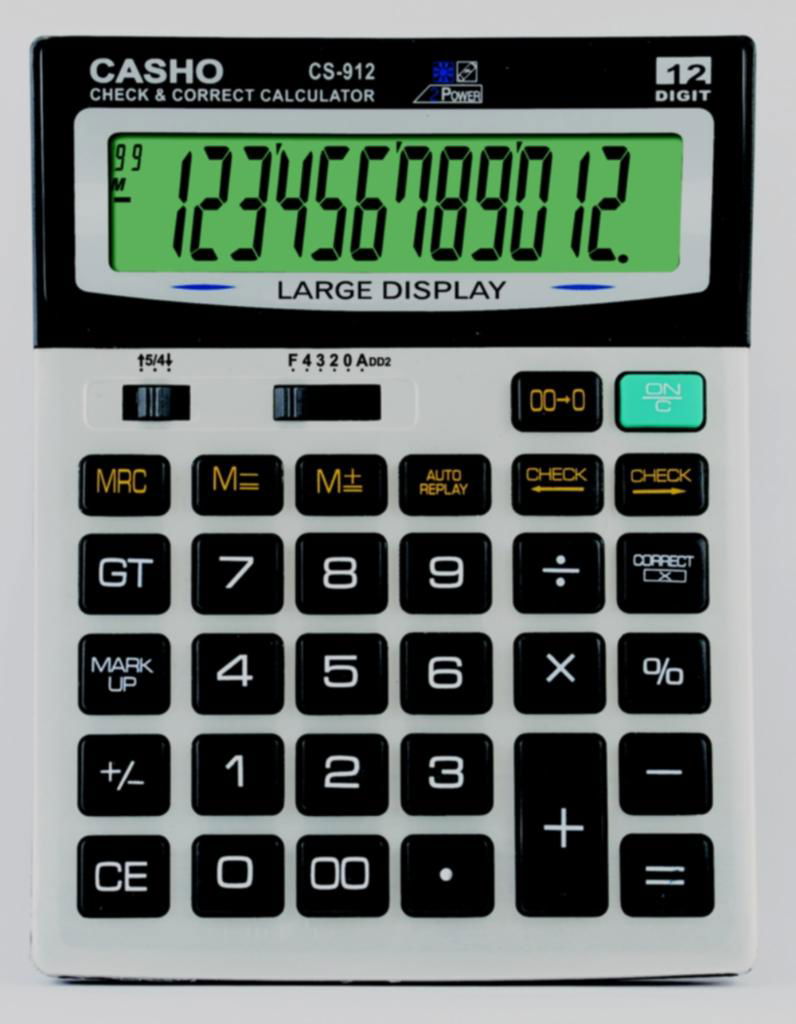 Electronic Calculator CASHO CS-912 12 DIGIT