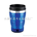 Travel Mug with plastic outer &