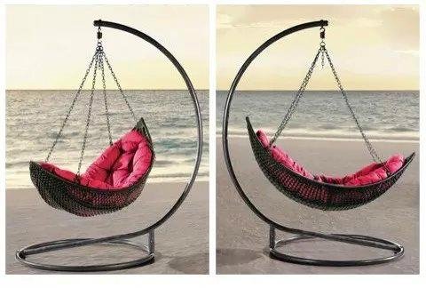 fashion hammock hanging chair with cushion