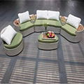 new style outdoor rattan sofa with 3pcs 5