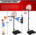 Adjustable Basketball Hoop Stand