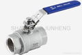 2-pc economical ball valve full port 1000WOG 1