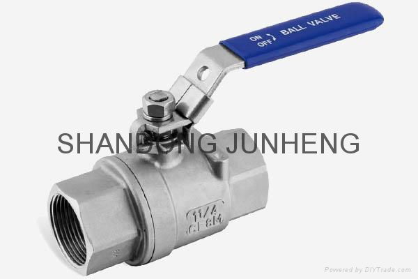 2 PC BALL VALVE FULL PORT DIN3202-M3 1000WOG