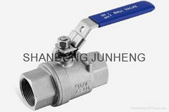 2 PC BALL VALVE FULL PORT DIN3202-M3 1000WOG