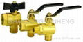 2-PC Angle ball valve