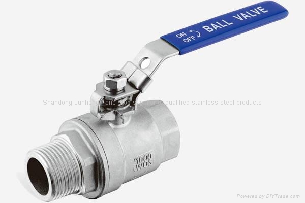 2-PC BALL VALVE FULL PORT 1000PSI M/F