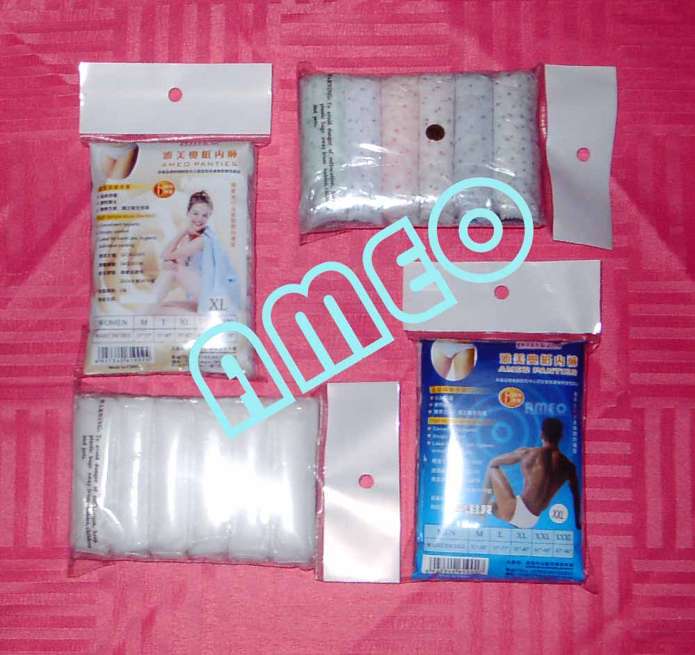 Disposable Non-woven Briefs for Man (6 pcs)