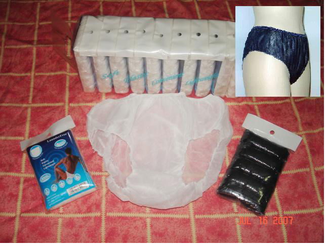 Disposable Non-woven Briefs for Man (5 pcs)