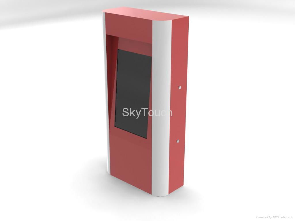 Wall-Mounted Outdoor Kiosk 3