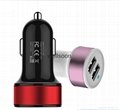 4.1A dual USB port for Iphone ipad and samsung mobile 2