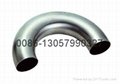 stainless steel sanitary  180° elbow 