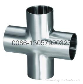 stainless steel sanitary  cross (9WWW)