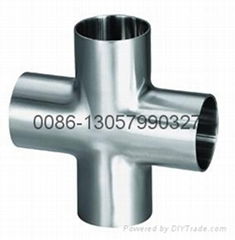 stainless steel sanitary  cross (9WWW)