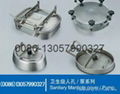 stainless steel manhole an pump