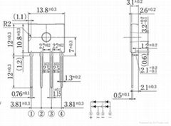 D3封装整流桥堆UG4KB05