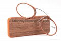 imitation wood grain nose reading glasses Unisex Wallet Nose Resting Reading Gla 2