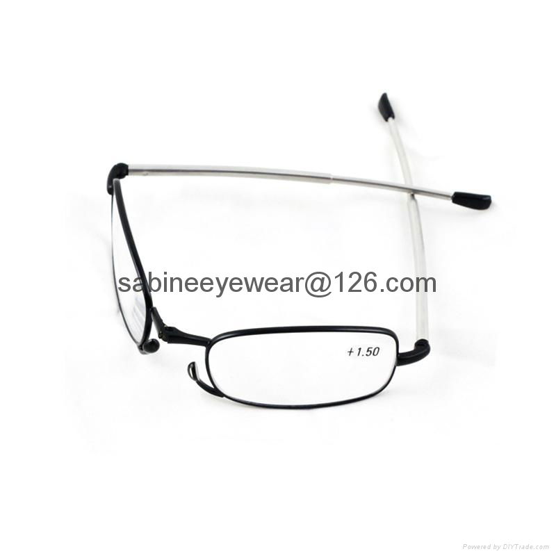 folding full-rim reading glasses