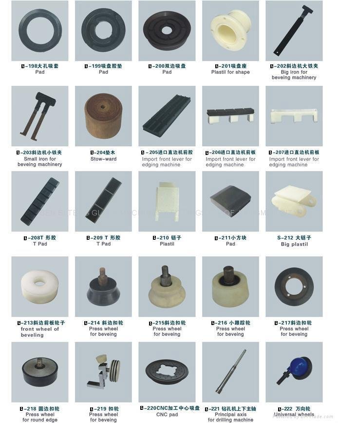 spare part for glass machinery